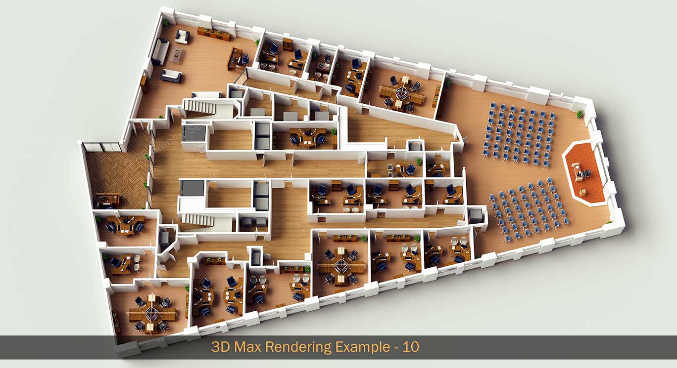3D Max Rendering Example